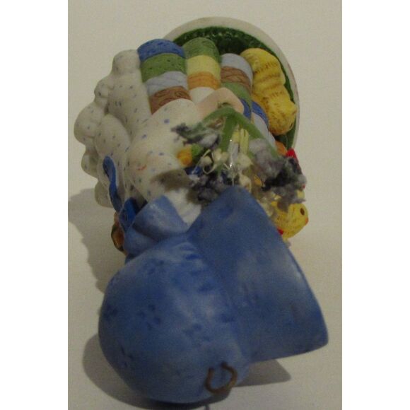 Holly Hobbie Simple Gifts of Love 2003 vintage ornament kitty cat in basket - Picture 6 of 9